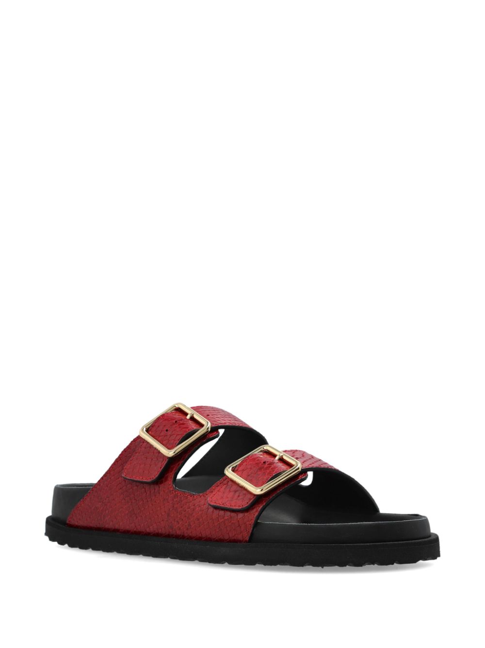 Red arizona slides birkenstock 1774 lunar new year